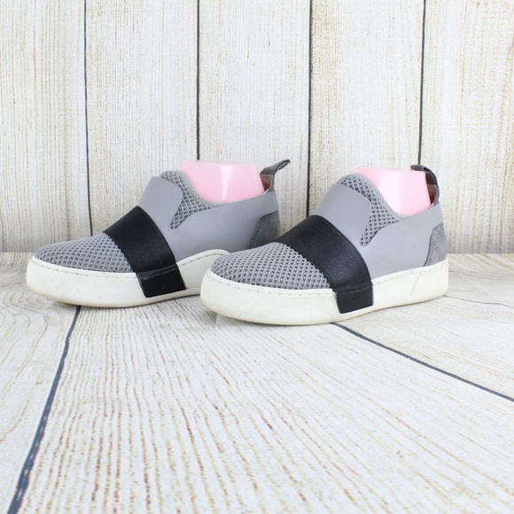 Daphne Casual Slip On Sneakers Gray Black Size 7 - Picture 5 of 8